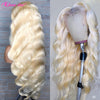 Brazilian Body Wave Wig 613 Lace Front Wig 13x4 Blonde Lace Front Human Hair Wigs for Black Women Pre Plcuked Non-Remy Jazz Star