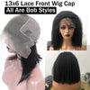 Kinky Straight Wig Full Lace Human Hair Wigs For Women Blow Out Full Lace Wig 250 Density Lace Front Wig U Part Wig Ever Beauty